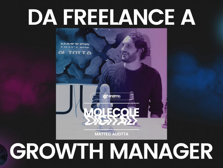 Matteo Aliotta – Da Freelance a Growth Manager | Molecole Digitali Ep.4 Podcast